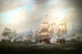 サンドミンゴ沖でのダックワースの行動 1806 年 2 月 6 日 ニコラス・ポーコック海戦